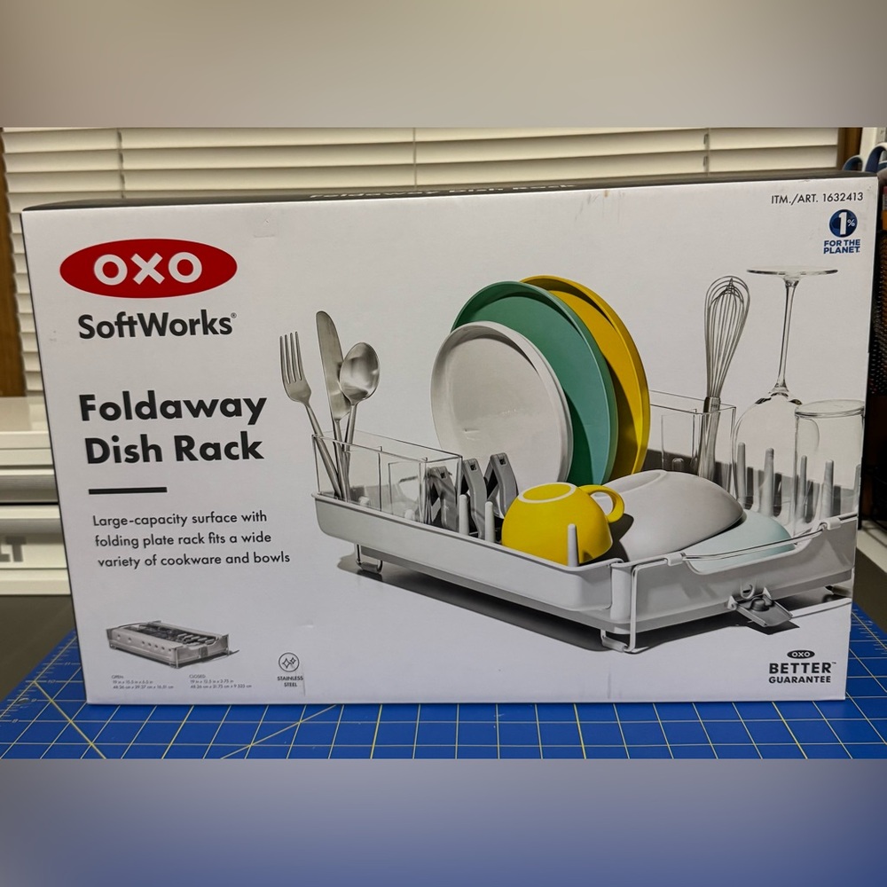 Collapsible dish rack
Xoxo
Brand new never opened in box - Picture 4 of 4